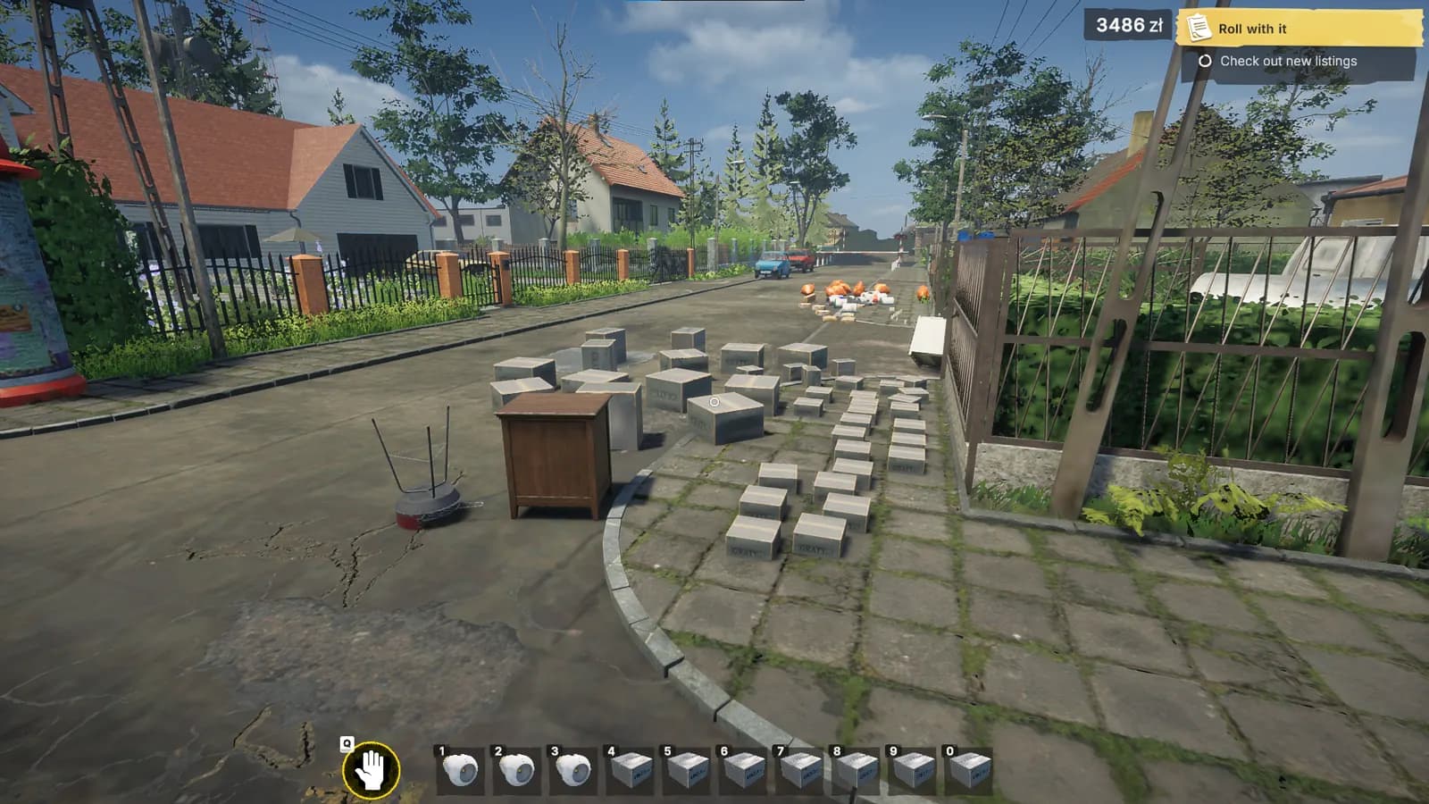 Gameplay-Screenshot zum Thema: Low-Budget Repairs Gefängnis